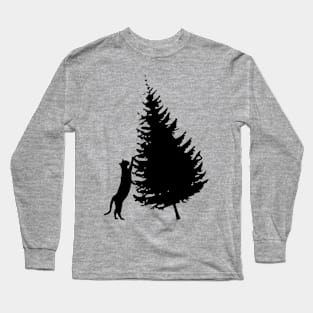 Tree Cat Long Sleeve T-Shirt